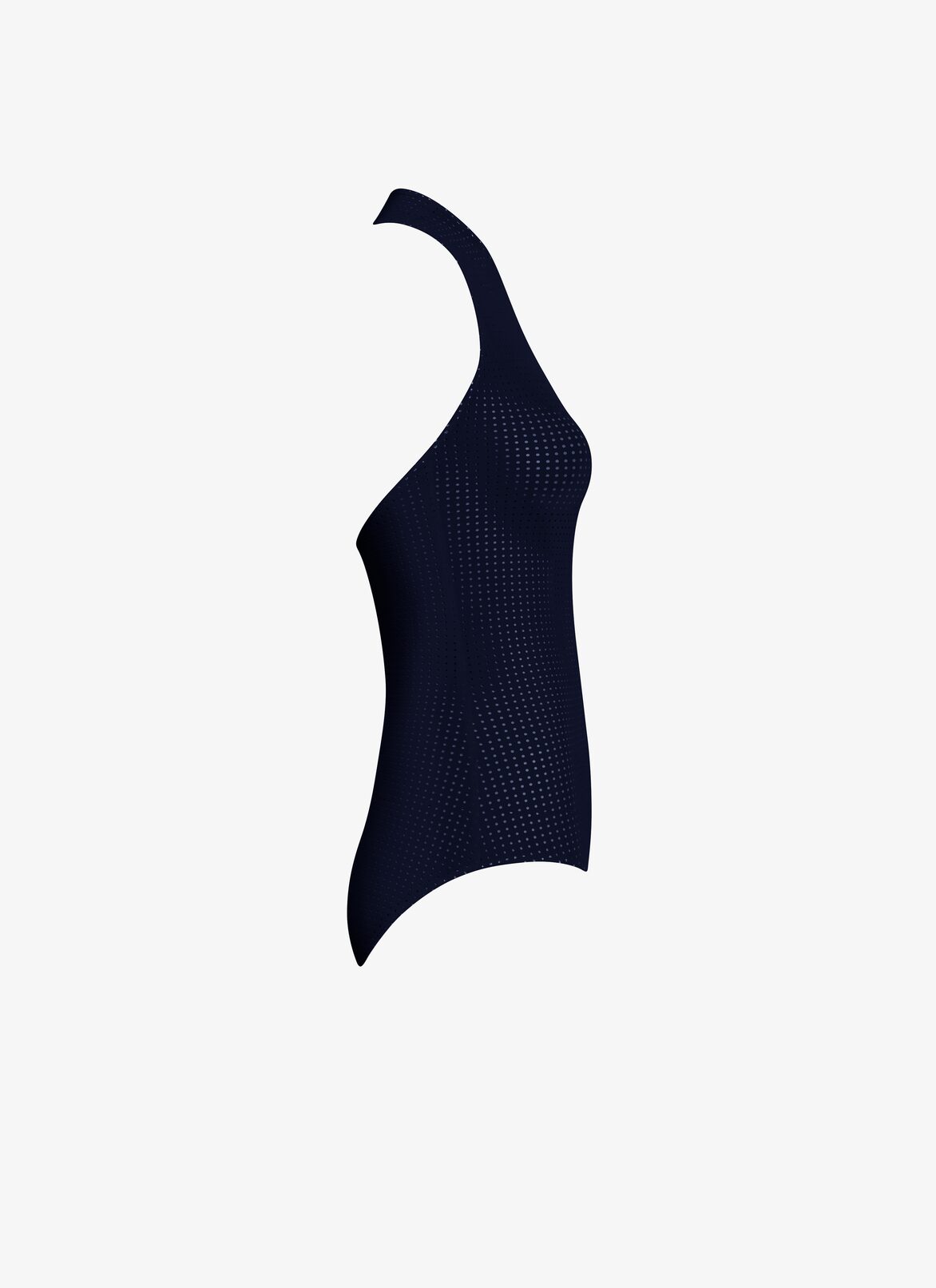 Maillot de bain à découpe laser ALAÏA MAILLOT DE BAIN À DÉCOUPE LASER MARINE